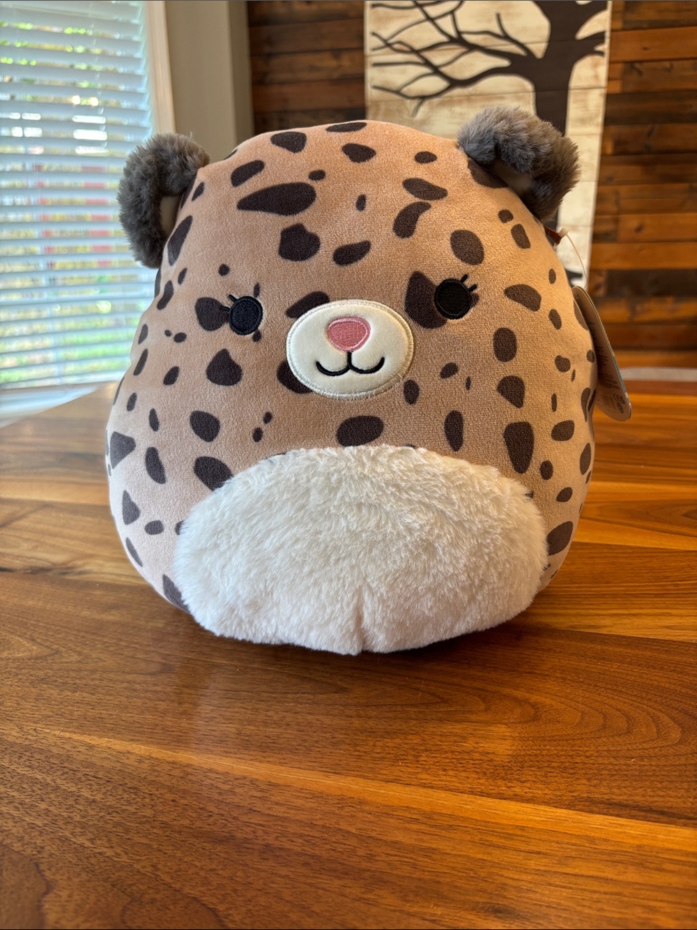 NWT Squishmallow Kellytoy Kei 11” Plush Toy Cheetah Stuffed Animal